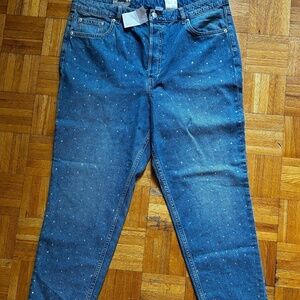 HM diamond studded jeans ! never worn